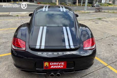 Black 2009 Porsche Cayman Coupe