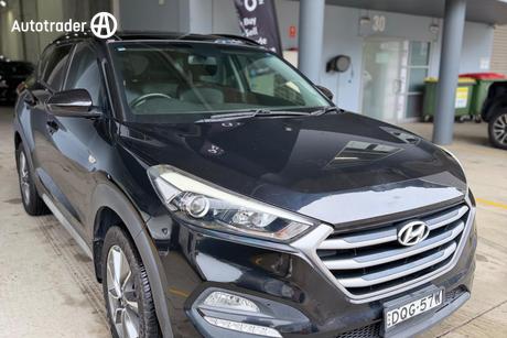 Black 2017 Hyundai Tucson Wagon Active X (Fwd)