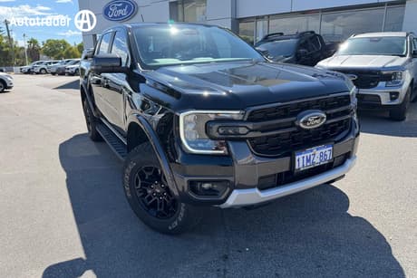Black 2024 Ford Ranger Double Cab Pick Up Tremor
