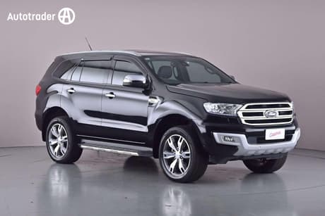 Black 2016 Ford Everest Wagon Titanium
