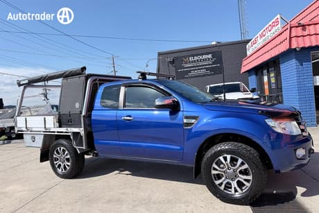 Blue 2013 Ford Ranger Super Cab Utility Xlt 3.2 (4X4)