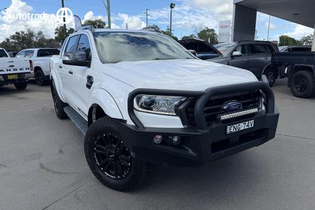 White 2021 Ford Ranger Double Cab Pick Up Wildtrak X 2.0 (4X4)