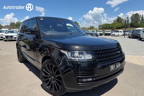 Black 2014 Land Rover Range Rover SUV V8SC AUTOBIOGRAPHY 4X4