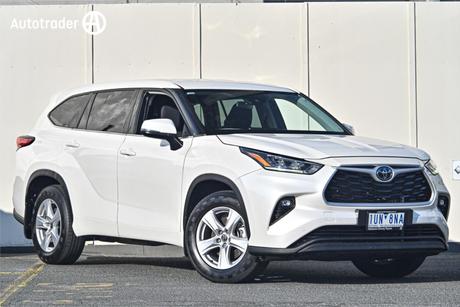 White 2021 Toyota Kluger Wagon Gx 2Wd