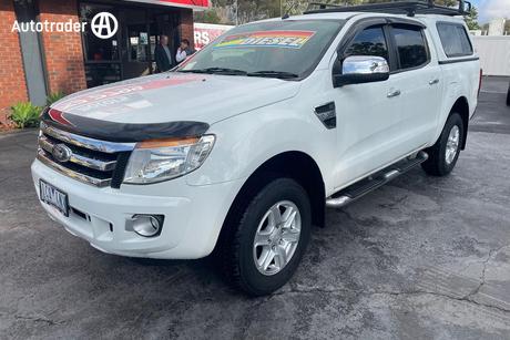 White 2014 Ford Ranger Crew Cab Pickup Xlt 3.2 Hi-Rider (4X2)