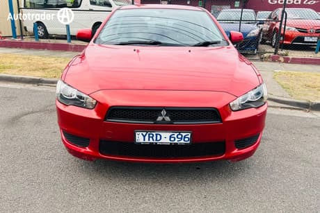Red 2012 Mitsubishi Lancer Sedan Es