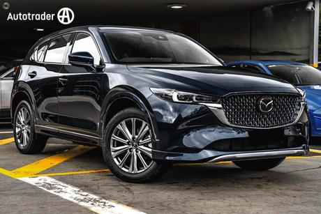 Blue 2026 Mazda CX-5 Wagon G35 Akera Turbo (Awd)