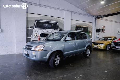Green 2009 Hyundai Tucson Wagon City Sx
