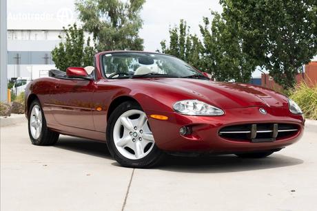 Red 1998 Jaguar XK8 Convertible Classic