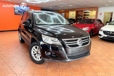 Black 2009 Volkswagen Tiguan Wagon 103 Tdi