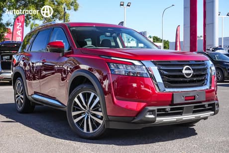 Red 2023 Nissan Pathfinder Wagon Ti-L (4Wd)