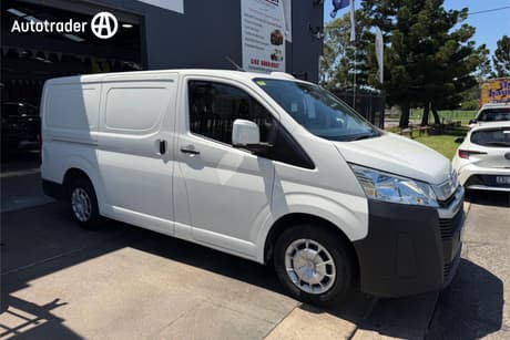 White 2021 Toyota HiAce Van Lwb Gl (Colours)