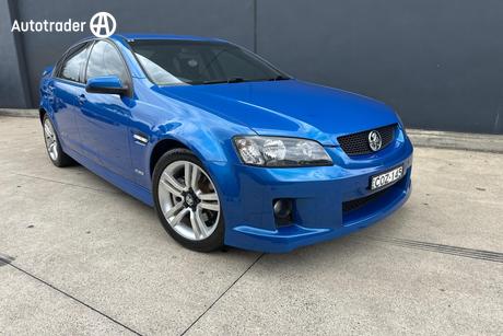 Blue 2010 Holden Commodore Sedan Ss