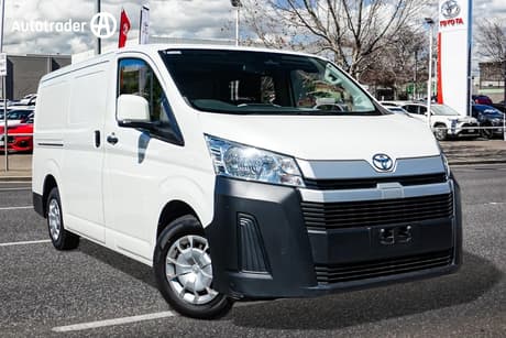 White 2020 Toyota HiAce Van Lwb Gl (Colours)
