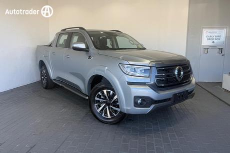 Silver 2025 GWM Cannon Dual Cab Utility Ultra (4X4)