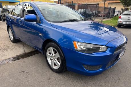 Blue 2014 Mitsubishi Lancer Sedan Es Sport