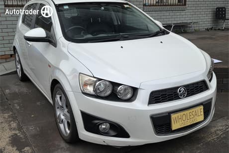 White 2013 Holden Barina Hatchback Cdx
