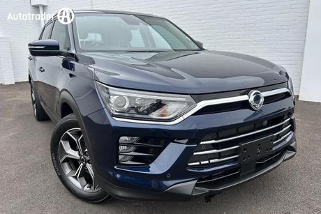 Blue 2023 Ssangyong Korando Wagon Elx