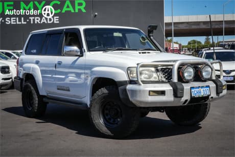 White 2008 Nissan Patrol Wagon St (4X4)
