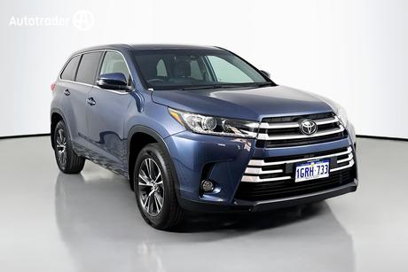 Blue 2018 Toyota Kluger SUV GX