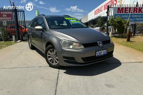 Grey 2014 Volkswagen Golf Wagon 90 Tsi