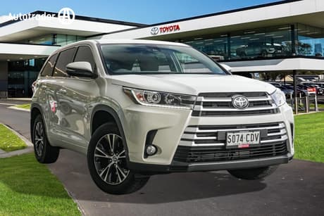 White 2019 Toyota Kluger Wagon Gx (4X2)