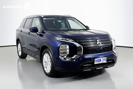 Blue 2022 Mitsubishi Outlander Wagon Ls 7 Seat (2Wd)