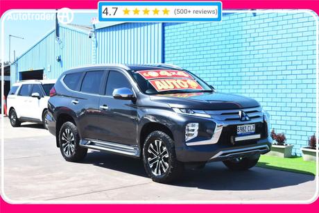 Grey 2021 Mitsubishi Pajero Sport Wagon Gls (4X4) 7 Seat