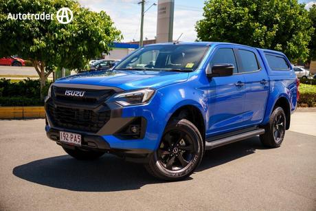 Blue 2025 Isuzu D-MAX Crew Cab Utility X-Rider (4X4)