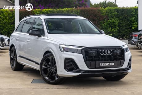 White 2026 Audi Q7 SUV TDI 170KW 4WD