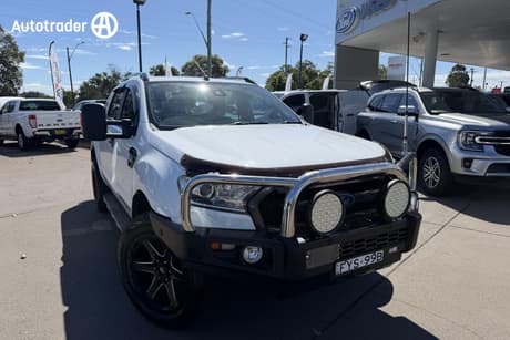 White 2017 Ford Ranger Dual Cab Pick-up Wildtrak 3.2 (4X4)