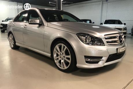 Silver 2013 Mercedes-Benz C200 Sedan Be