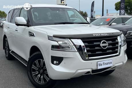 White 2023 Nissan Patrol Wagon Ti (4X4)