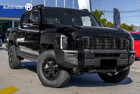 Black 2025 Kia Tasman Double Cab Pick Up X-Pro (4X4) (0.9T) Bdy Fender