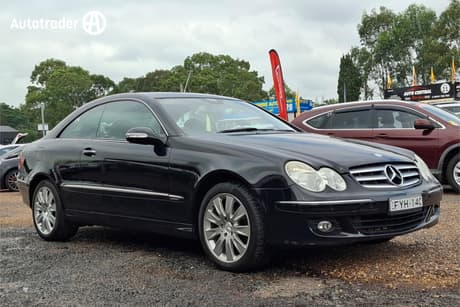 Black 2006 Mercedes-Benz CLK280 Cabriolet Avantgarde