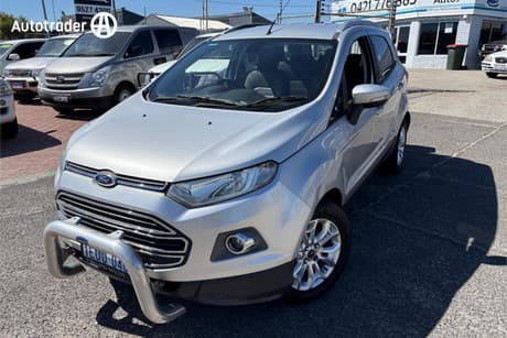 Silver 2014 Ford Ecosport Wagon Titanium 1.5