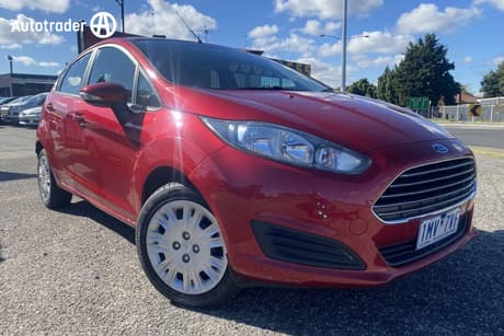 Red 2016 Ford Fiesta Hatchback Ambiente