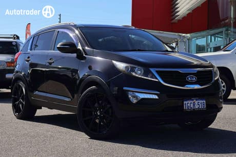 Black 2012 Kia Sportage Wagon Platinum (Awd)