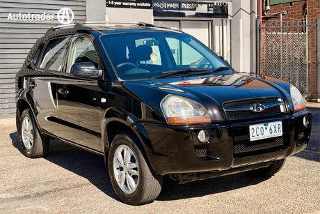 Black 2009 Hyundai Tucson Wagon City Sx