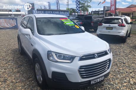 White 2016 Holden Captiva Wagon 7 Ls (Fwd)