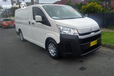 White 2020 Toyota HiAce Van Lwb Gl (Colours)