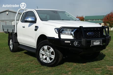 White 2022 Ford Ranger Super Cab Utility Xlt 3.2 (4X4)