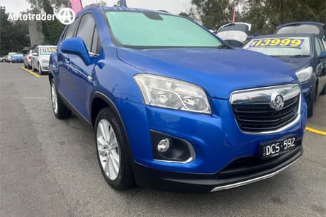 Blue 2016 Holden Trax Wagon Ltz