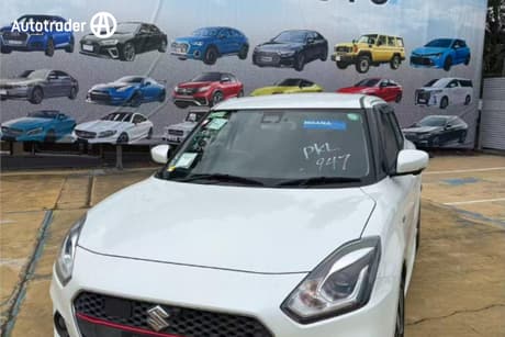 White 2017 Suzuki Swift (hybrid) Hatchback Rs
