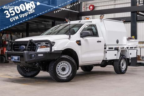 White 2021 Ford Ranger Cab Chassis Xl 3.2 (4X4)
