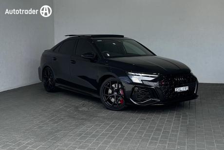 Black 2022 Audi RS3 Sedan 2.5 Tfsi S Tronic