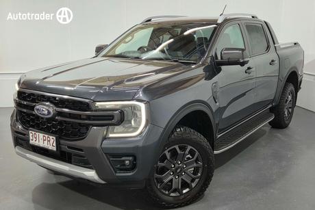Grey 2024 Ford Ranger Double Cab Pick Up Wildtrak 2.0 (4X4)