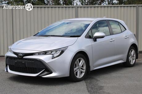 Silver 2022 Toyota Corolla Hatchback Ascent Sport