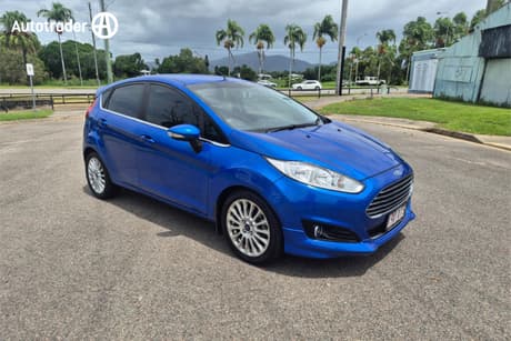 Blue 2017 Ford Fiesta Hatchback Sport