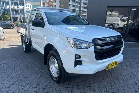 White 2023 Isuzu D-MAX Cab Chassis Sx (4X2) High-Ride